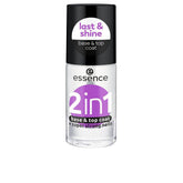 ESSENCE-2 IN 1 base top coat 8 ml-DrShampoo - Perfumaria e Cosmética